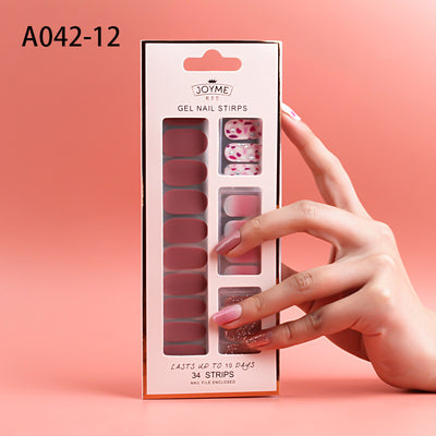 Calcomanías de Uñas Impermeables sin Limado - Image 10