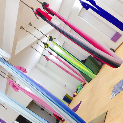 Hamaca de Yoga Aéreo con Degradado de Colores - Image 2