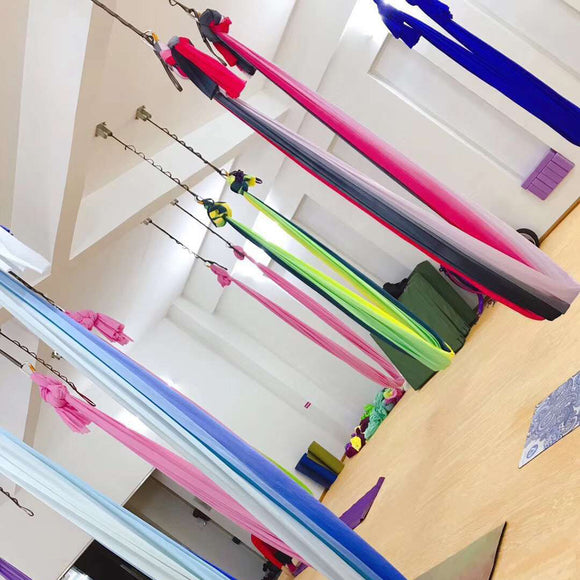 Hamaca de Yoga Aéreo con Degradado de Colores