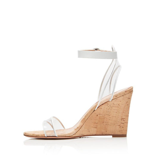 Sandalias Cuña PVC Efecto Madera para Mujer - Image 8