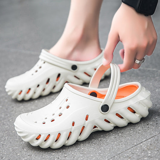 Sandalias Tipo Zueco para Hombre con Drenaje y Suela Antideslizante - Image 3