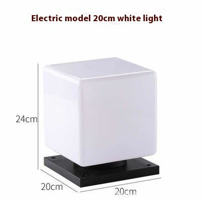 Lámpara LED Pilar Exterior Impermeable para Villa - Image 5