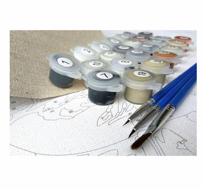 Kit de Pintura por Números Hungry Eyes - Image 7
