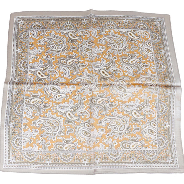 Pañuelo de Seda Flor de Anacardo Vintage para Hombre - Image 10