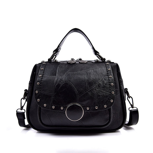 Bolso de Cuero Suave para Mujer - Bolsa Bandolera Elegante