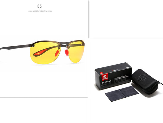 Gafas de Sol Polarizadas TR90 Sin Marco para Exterior - Image 22