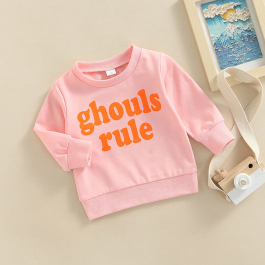 Suéter Infantil Unisex con Estampado de Letras - Image 17