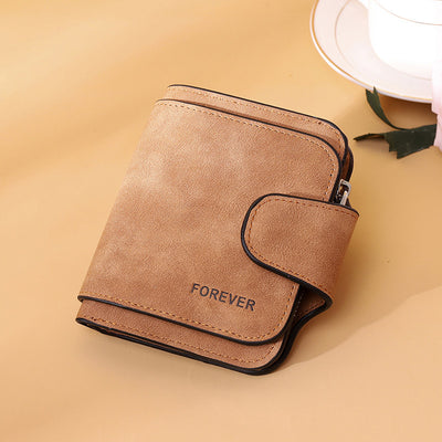 Billetera Compacta Multi-Tarjetas con Cierre de Hebilla Mate - Image 13