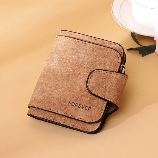Billetera Compacta Multi-Tarjetas con Cierre de Hebilla Mate - Image 13