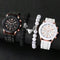 Set de 2 Relojes de Pareja Clásicos y Elegantes