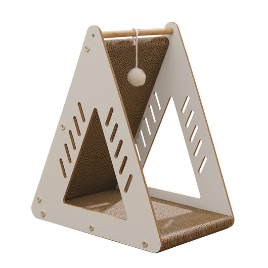 Árbol Rascador de Cartón Corrugado para Gatos - Nido y Centro de Juegos - Image 5