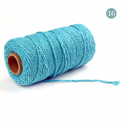 Cuerda de Algodón Tejida 2mm para Artesanías y Amarre - Image 16