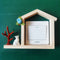 Marco Decorativo Hidropónico con Enchufe de Madera y Pegatinas