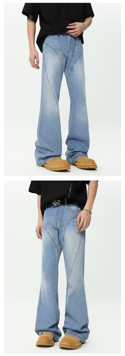 Jeans Slim Ajustado Vintage Lavado Americano - Image 13