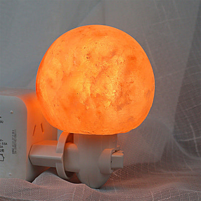 Lámpara de Sal del Himalaya para Dormitorio - Luz Cálida Mesita de Noche - Image 7
