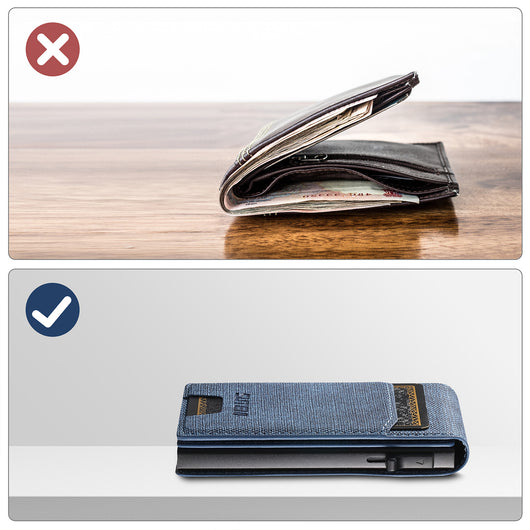 Billetera de Cuero Texturizado con Compartimentos para Tarjetas - Image 11