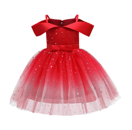 Vestido Princesa Aisha Estilo Europeo Americano para Niñas