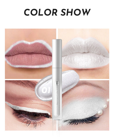 Paleta de 8 Colores: Sombras y Brillos Labiales Resistentes - Image 31