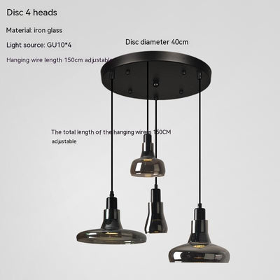 Lámpara Colgante LED de Cristal Artístico con Efecto Sombra - Image 6