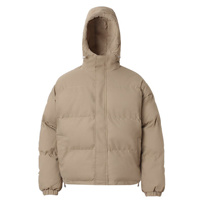 Chamarra Hoodie de Algodón Liso Estilo Americano - Image 4
