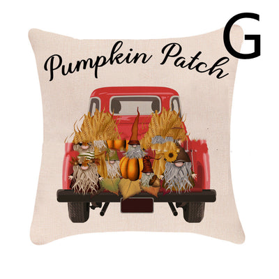 Fundas de Cojín Serie Calabaza Halloween para Sofá y Auto - Image 14