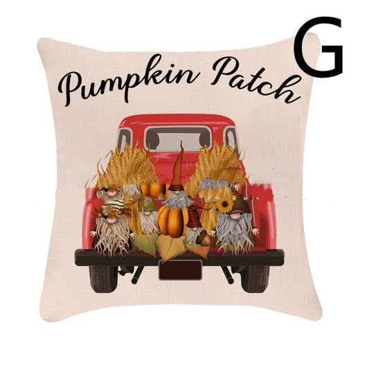Fundas de Cojín Serie Calabaza Halloween para Sofá y Auto - Image 14
