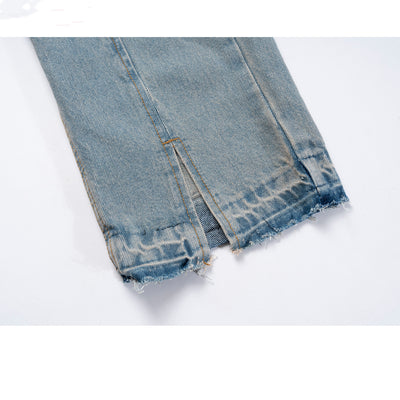 Pantalones Vaqueros Unisex Azul Gato - Estilo Urbano - Image 6