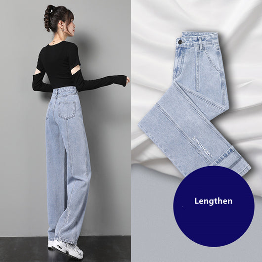Pantalones Anchos Sueltos de Corte Recto para Mujer - Image 5