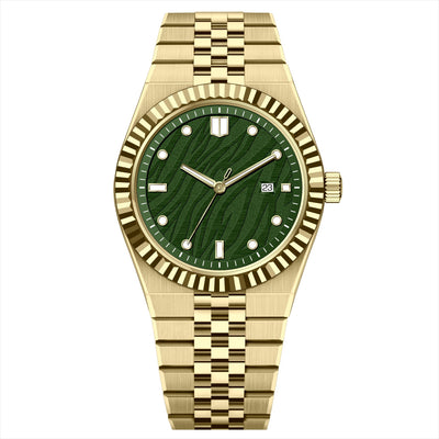 Reloj de Cuarzo Ejecutivo con Correa de Acero Inoxidable para Hombre - Image 9