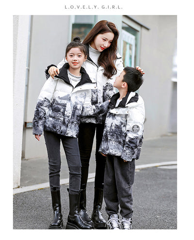 Abrigo Térmico Familiar Papá e Hijo - Chaqueta Plumón - Image 11