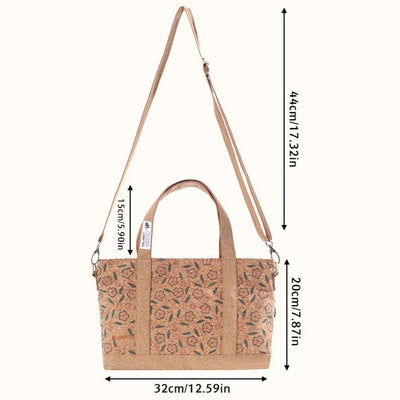 Bolsa Crossbody de Corcho Ecológica con Capacidad de Tote Portátil - Image 20