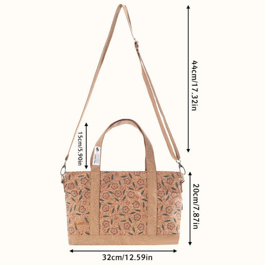 Bolsa Crossbody de Corcho Ecológica con Capacidad de Tote Portátil - Image 20