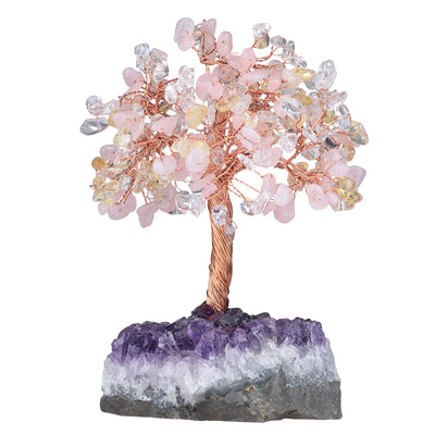 Árbol de Amatista Natural con Base de Grava - Ornamento Artesanal - Image 10