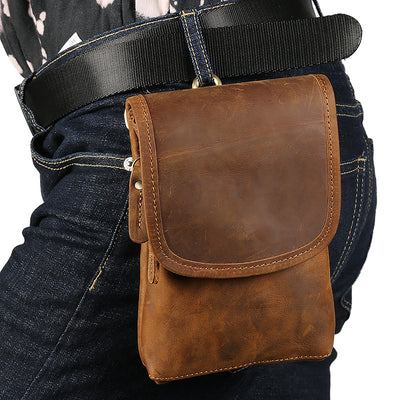 Bolso Bandolera de Cuero para Hombre - Image 10