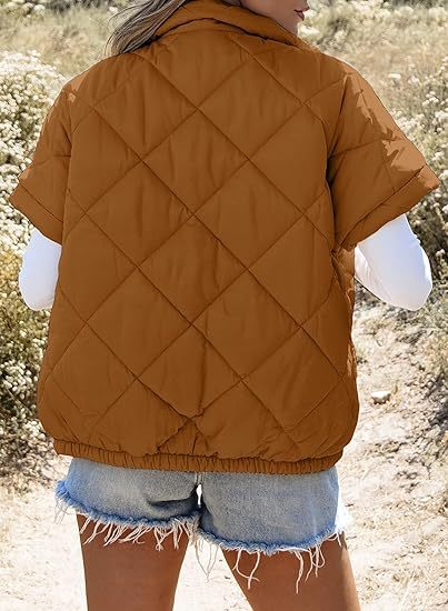 Chaqueta Cálida con Diseño de Diamantes y Bolsillos con Cierre - Image 32