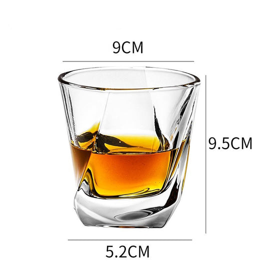 Juego de Copas Octagonales de Cristal Premium para Whiskey y Vino - Image 12