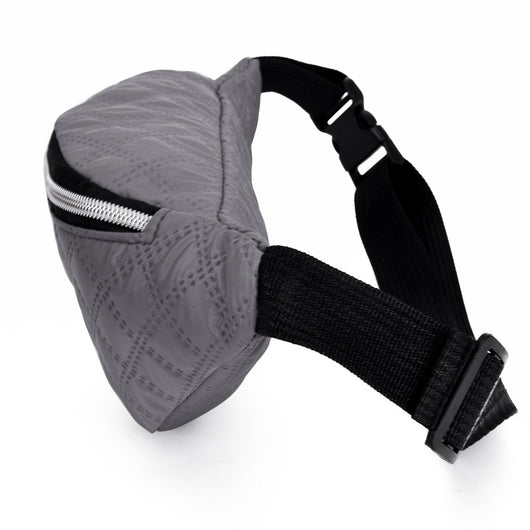 Bolsa de Cintura Nylon de Gran Capacidad Unisex con Correa Diagonal - Image 7