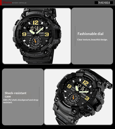Reloj Deportivo Digital Resistente para Hombre con Pantalla Grande y Sincronización Electrónica - Image 17