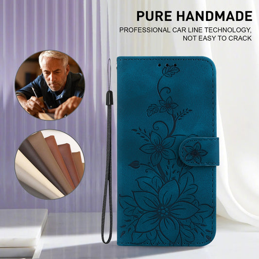 Funda Tipo Libro para Celular con Compartimentos para Tarjetas