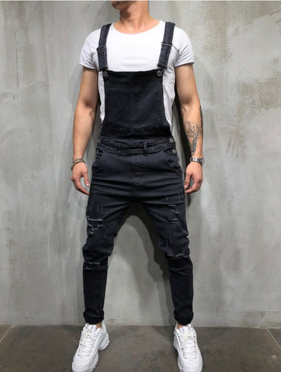 Enterizo Denim Sling con Rotos Desgarrados - Image 20