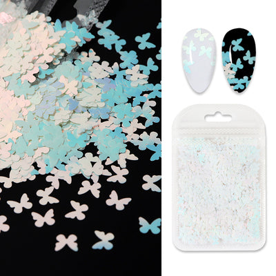 Secuencias de Cristal Mariposa para Uñas con Pegamento Profesional - Image 16