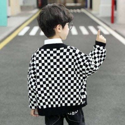 Cardigan Tejido Suelto Estilo Western Unisex - Image 19