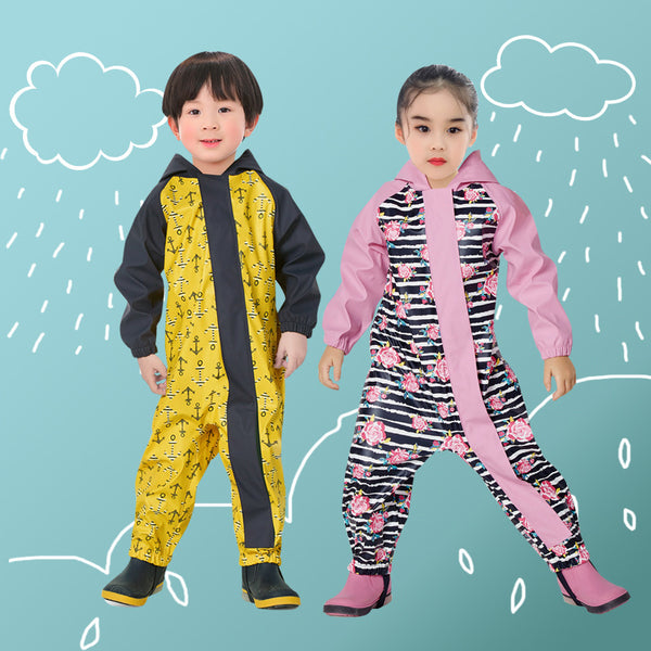 Poncho Impermeable Infantil Todo en Uno - Protección Total
