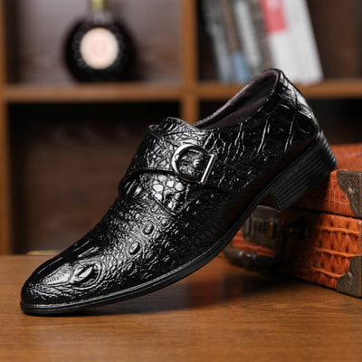 Zapatos de Cuero Casual con Hebilla - Estilo Ejecutivo - Image 8