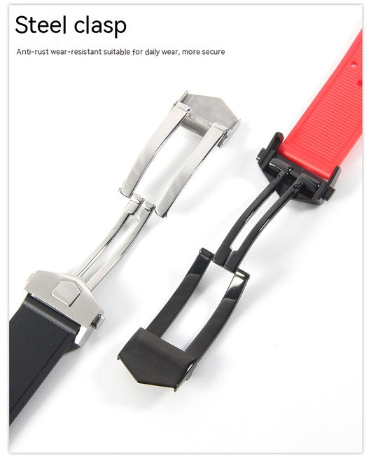 Correa de Reloj Deportiva de Silicona con Hebilla Plegable - Image 26