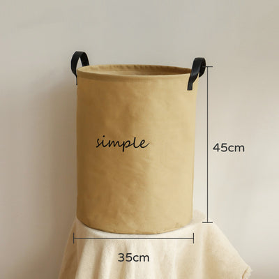Canasta Plegable de Algodón y Lino para Ropa Sucia - Image 15