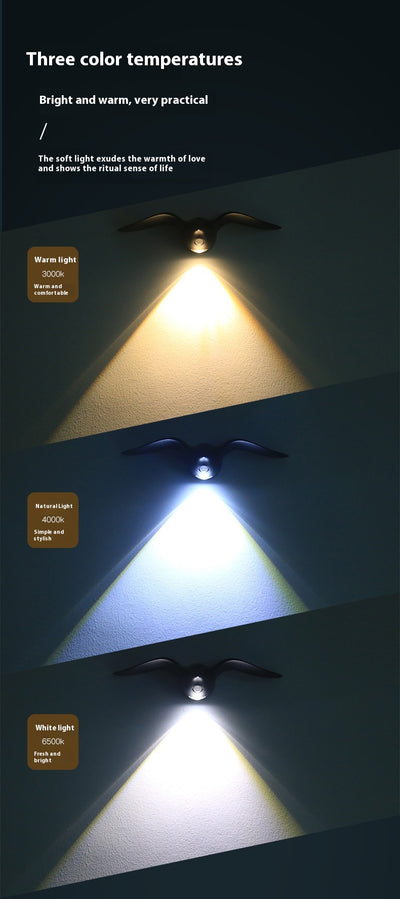 Lámpara LED con Sensor de Movimiento Recargable para Pasillos y Escaleras - Image 19