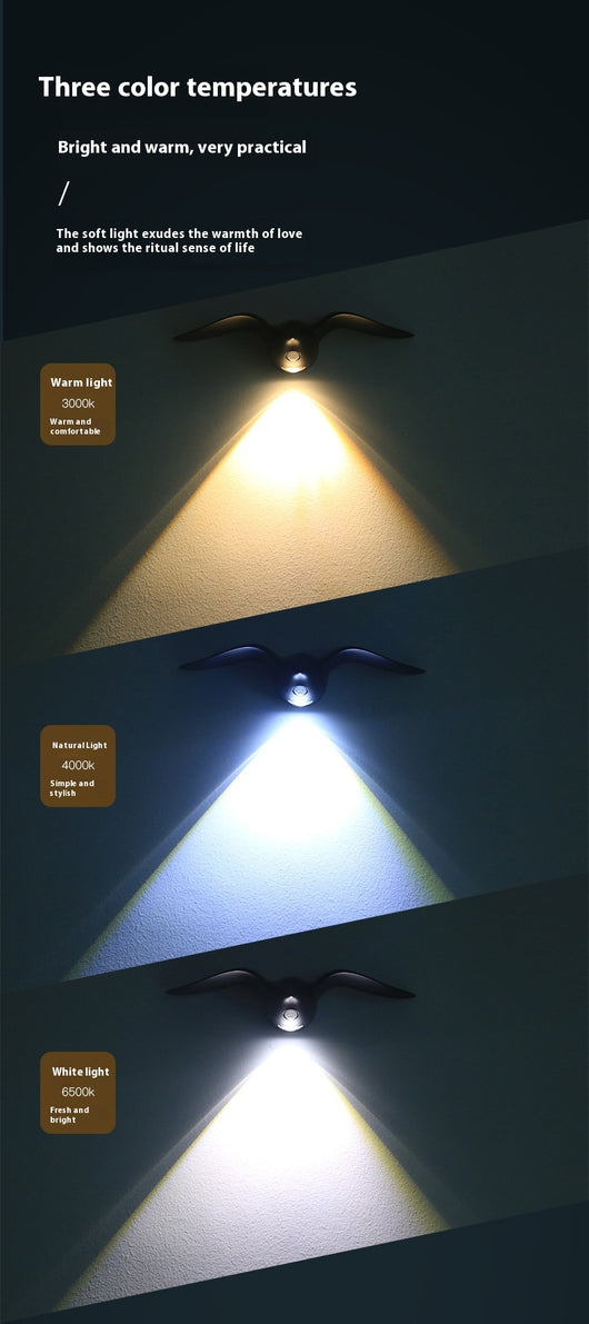 Lámpara LED con Sensor de Movimiento Recargable para Pasillos y Escaleras - Image 19