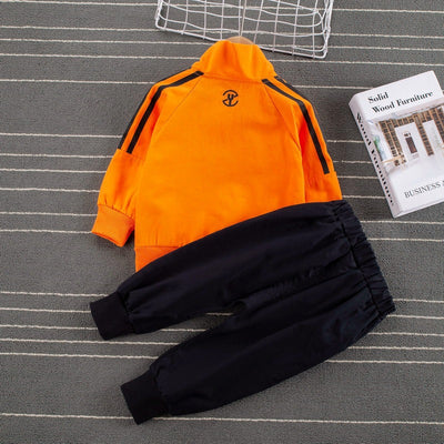 Conjunto Deportivo Rayado Dos Piezas para Niños y Bebés - Image 7