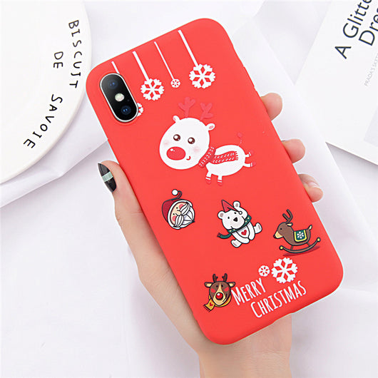 Funda Telefónica Navideña Escarcha Brillante - Image 3